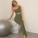 One Shoulder Crop Top