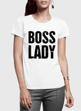 Boss Lady Half Sleeves T-shirt - Tres Chic Boss Babe