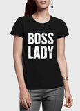 Boss Lady Half Sleeves T-shirt - Tres Chic Boss Babe