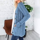 Twisted Cardigan Sweater - Tres Chic Boss Babe