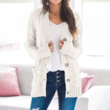 Twisted Cardigan Sweater - Tres Chic Boss Babe