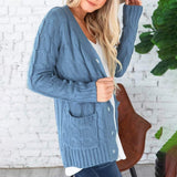 Twisted Cardigan Sweater - Tres Chic Boss Babe